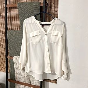 212 Collection Womens Button Down